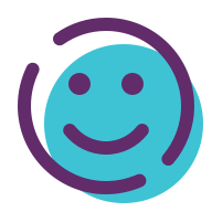 Cartoon smiley face